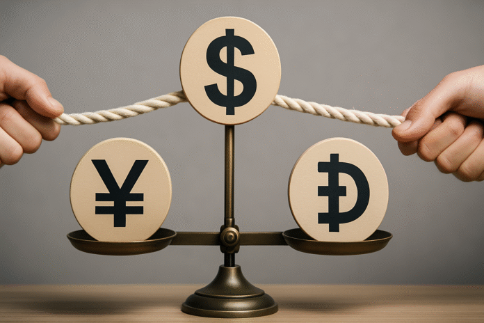 Tại sao JPY/VND lại phụ thuộc vào tỷ giá USD/JPY?